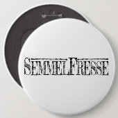 Semmelfresse Ronde Button 6,0 Cm (Voorkant /achterkant)