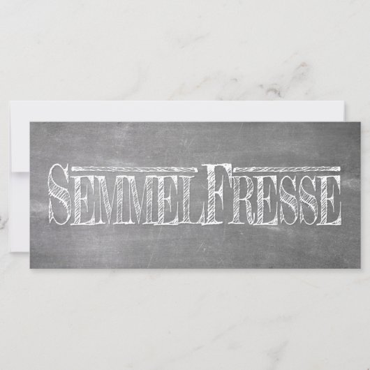 Semmelfresse - wit (Voorkant)