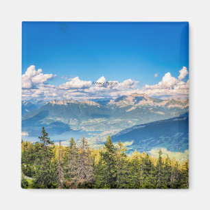 Semnoz, Annecy, Frankrijk schilderachtig foto Magneet