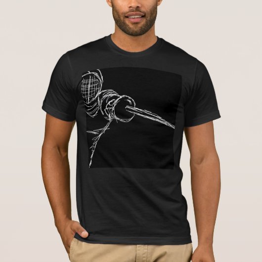 SEMO Fencing Black T-shirt (Voorkant)