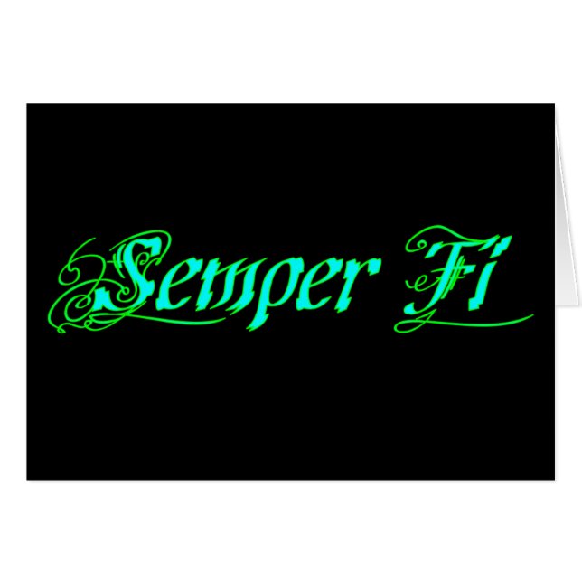 Semper fi (Devant horizontal)
