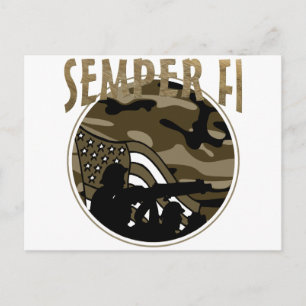 Semper Fi Briefkaart