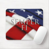 Semper Fi Mousepad Muismat (Met muis)