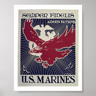 Semper-Fi-Poster Poster