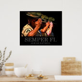 Semper Fi - Poster toujours fidèle (Cuisine)