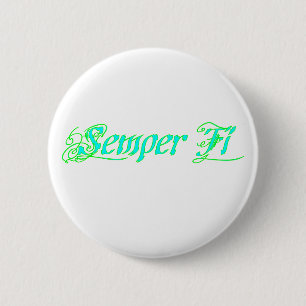 Semper Fi Ronde Button 5,7 Cm