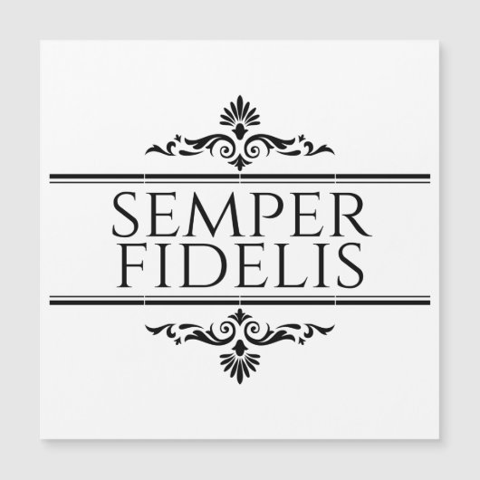Semper Fidelis (Voorkant)