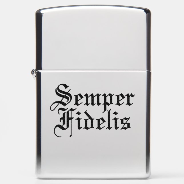 Semper Fidelis - altijd trouw (Voorkant)