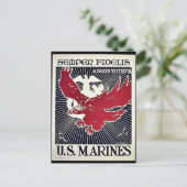 Semper Fidelis Briefkaart (Staand voorkant)