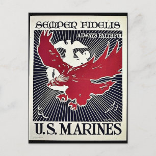 Semper Fidelis Briefkaart