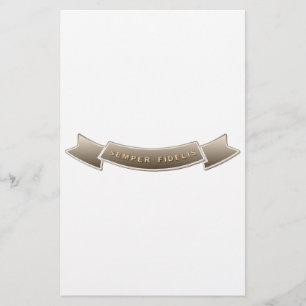 Semper Fidelis Briefpapier