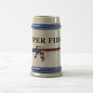 Semper Fidelis M16 Stein Bierpul
