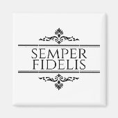 Semper Fidelis Magneet (Voorkant)