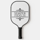 Semper Fidelis Pickleball Paddle (Voorkant)