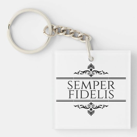 Semper Fidelis Sleutelhanger (Voorkant)
