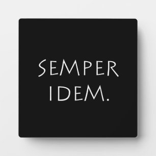 Semper-Idem Fotoplaat