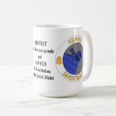 Semper Investigandis Mug (Devant droit)