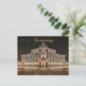 Semperoper Dresden Duitsland Briefkaart (Staand voorkant)