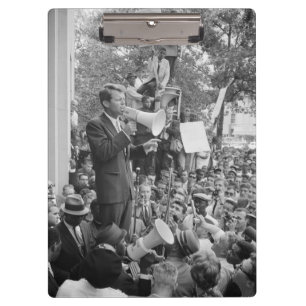 Sen. Robert Kennedy Campagne voor Amerikaans Presi Klembord