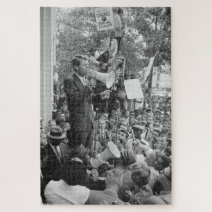 Sen. Robert Kennedy Campagne voor Amerikaans Presi Legpuzzel