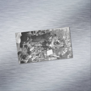 Sen. Robert Kennedy Campagne voor Amerikaans Presi Magnetisch Visitekaartje