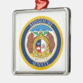 SENAAT VAN MISSOURI METALEN ORNAMENT (Links)