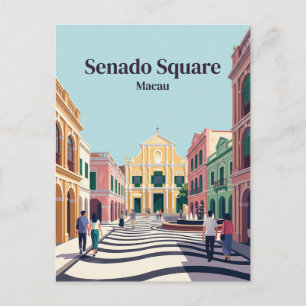 Senado-plein China Briefkaart