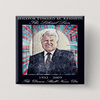 Senator Edward Kennedy Button