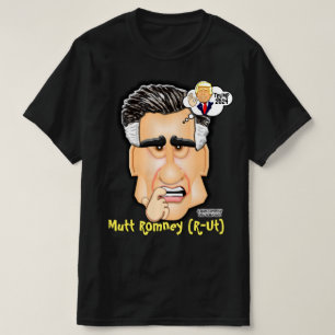 Senator Mitt Romney- Bubba's Toon T-shirt T-Shirt