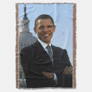 Senator Portrait, Amerikaans President Barack Obam Deken