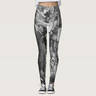 Senator Robert Kennedy campagneert voor de Amerika Leggings