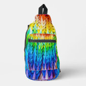 Senbazuru of duizend origamikranen sling bag (Voorkant)