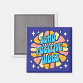 Send Positive Vibes Magneet (Voorkant / Achterkant)