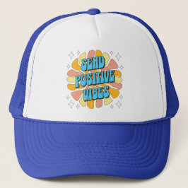 Send Positive Vibes Trucker Pet
