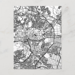 Sendai Japan City Map Briefkaart