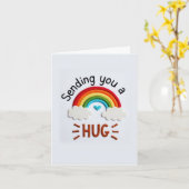 Sending a Hug GET WELL SOON Card Kaart (Gele Bloem)