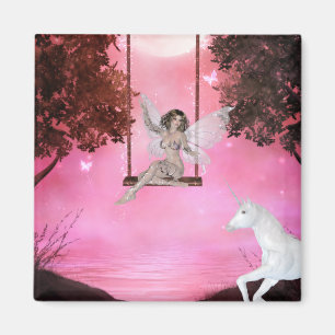Sending for the Unicorn - Fantasy Magnet Magneet
