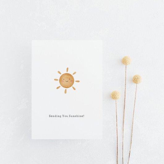 Sending You Sunshine Card Briefkaart