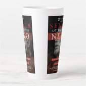 Seneca en de Soul van Nero - Latte Mok (Voorkant)