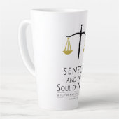 Seneca et l'âme de Nero Latte Mug (Angle gauche)