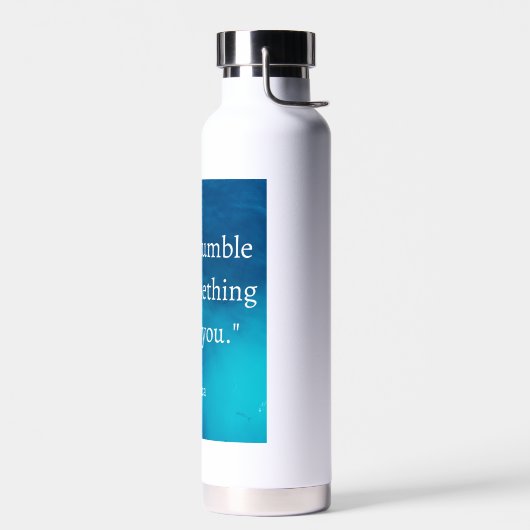 Seneca: Focus vooruit, niet op het verleden struik Waterfles (Links)