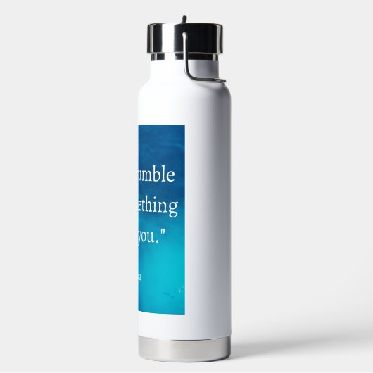 Seneca: Focus vooruit, niet op het verleden struik Waterfles (Links)