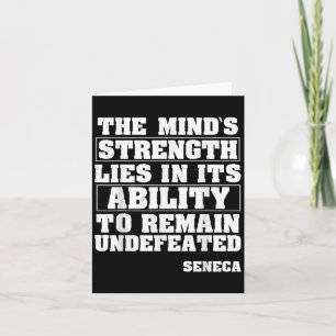 Seneca Motivatie quote Stoïcijnse wijsbegeerte Sto Kaart