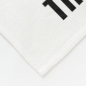 Seneca Overthinking Quote Stoïcisme Moderne Stoïci Fleece Deken (Hoek)