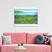 Seneca Point-Uitzicht van het meer Canvas Afdruk (Insitu (Woonkamer))