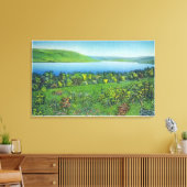 Seneca Point-Uitzicht van het meer Canvas Afdruk (Insitu (Woonkamer))