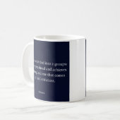 Seneca Stoic Citation Mug (Devant gauche)
