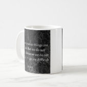 Seneca Stoic Citation Mug (Devant gauche)