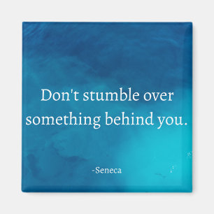 Seneca Stoic Quote Magnet Magneet