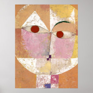 Senecio Baldgreis1922, ingediend door Paul Klee Poster